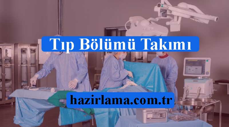 Tıp Bölümü Hazırlatmak İstiyorum