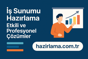 İş Sunumu Hazırlama - Hazırlamak İstediğiniz Her şey İçin Tek Adres